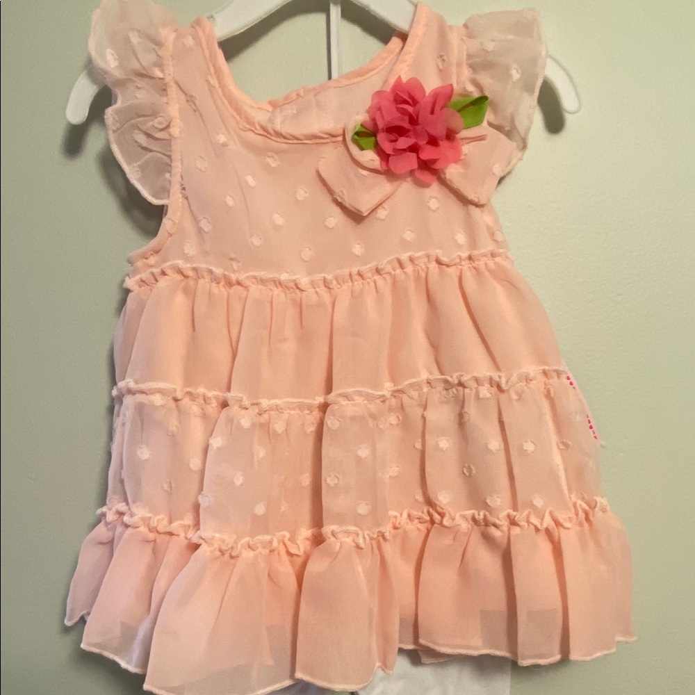 18mo  dressy summer outfit w/Capri leggings